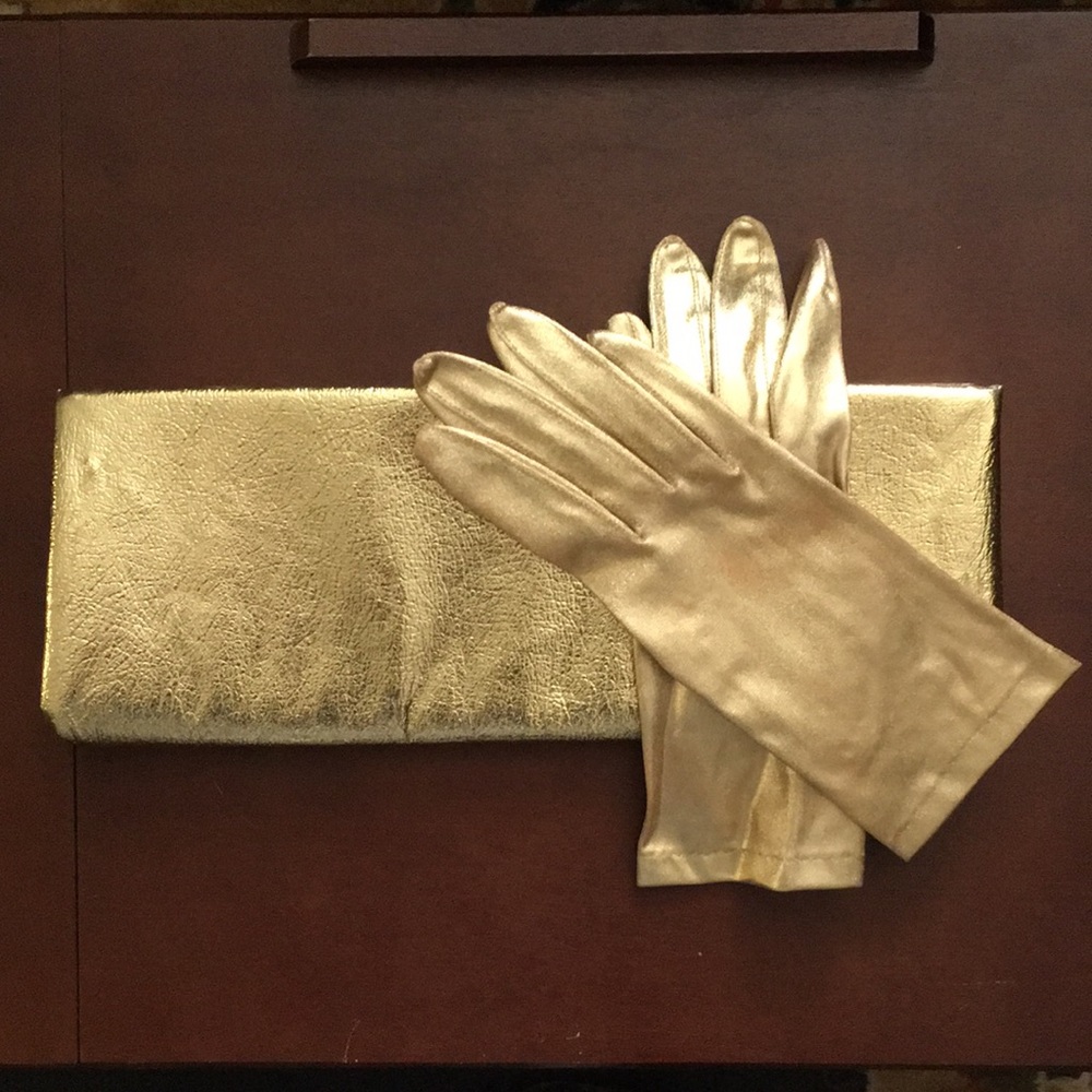 Vintage Gold Purse
